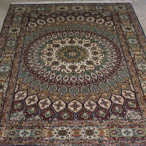 Hand Knotted Pure Silk Carpet Manufacturers in Noida