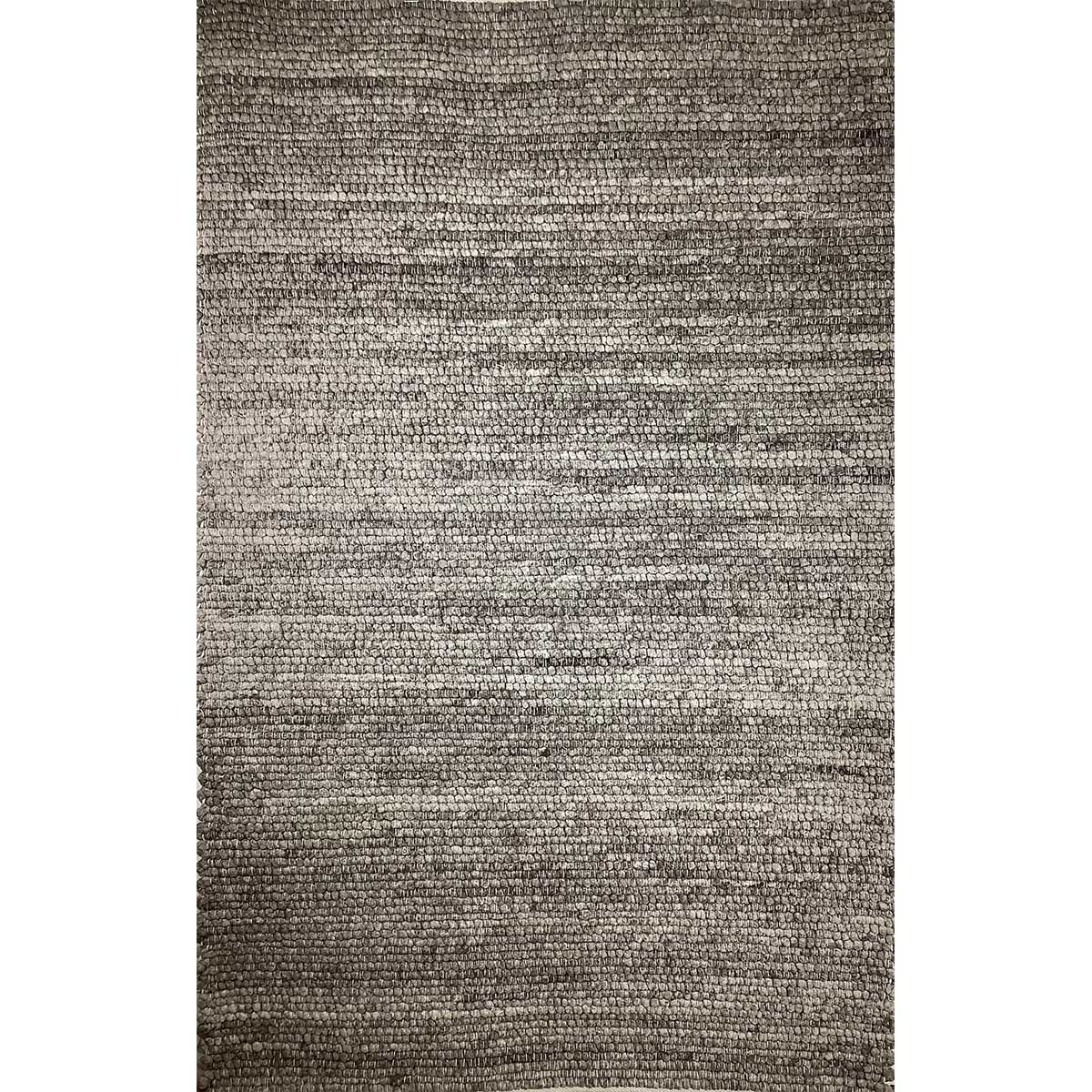 Handcrafted Wool Rug Basic Design Flat Weave Brown Color (Design FL-032) in London