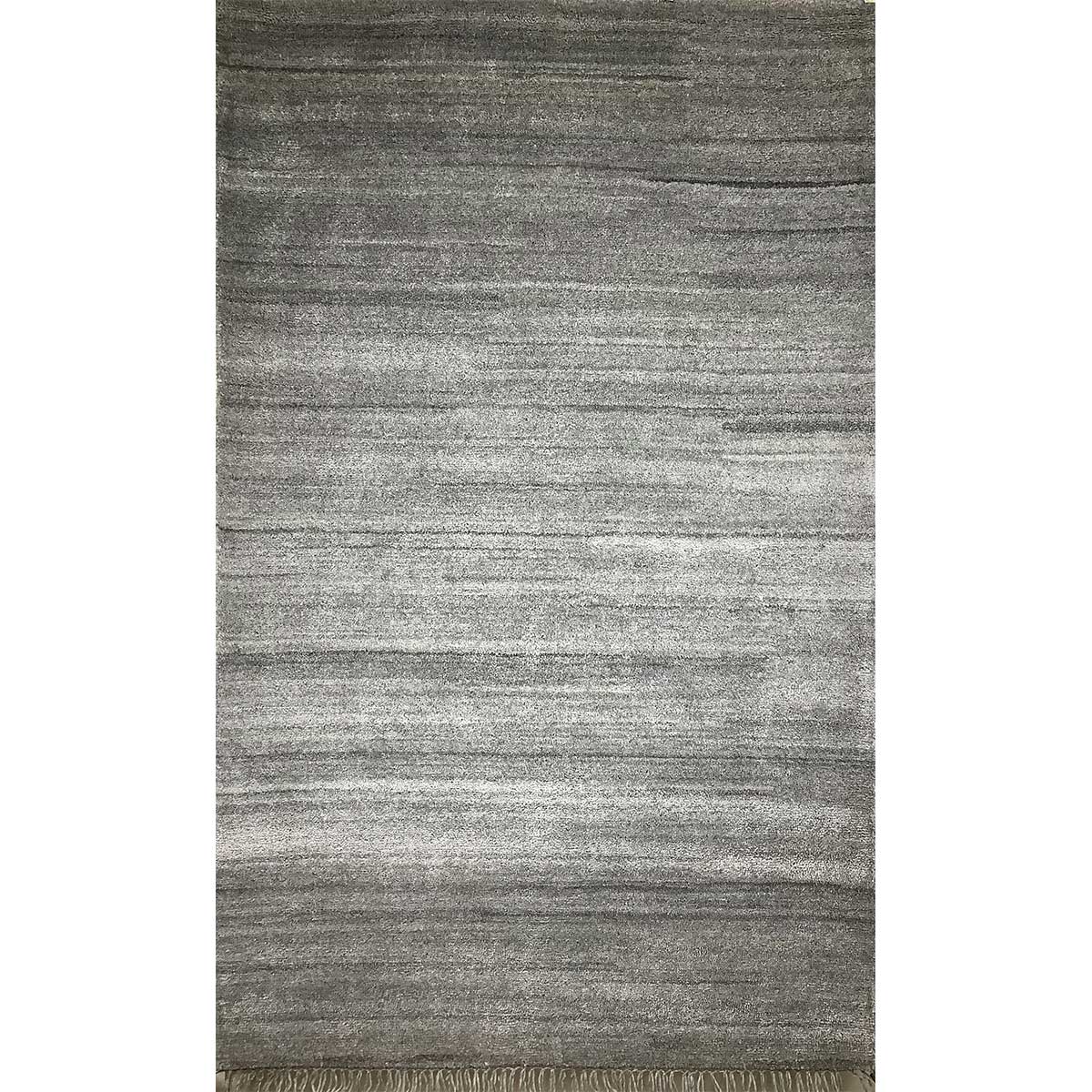 Premium Hand-Tufted Wool Rug in Grey with Cut Pile Pattern (Design Code HT-019) in Noida