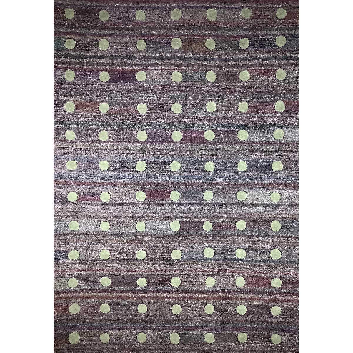 Premium Hand-Tufted Viscose Rug in Multicolor with Loop Cut (Design Code HT-026) in Noida