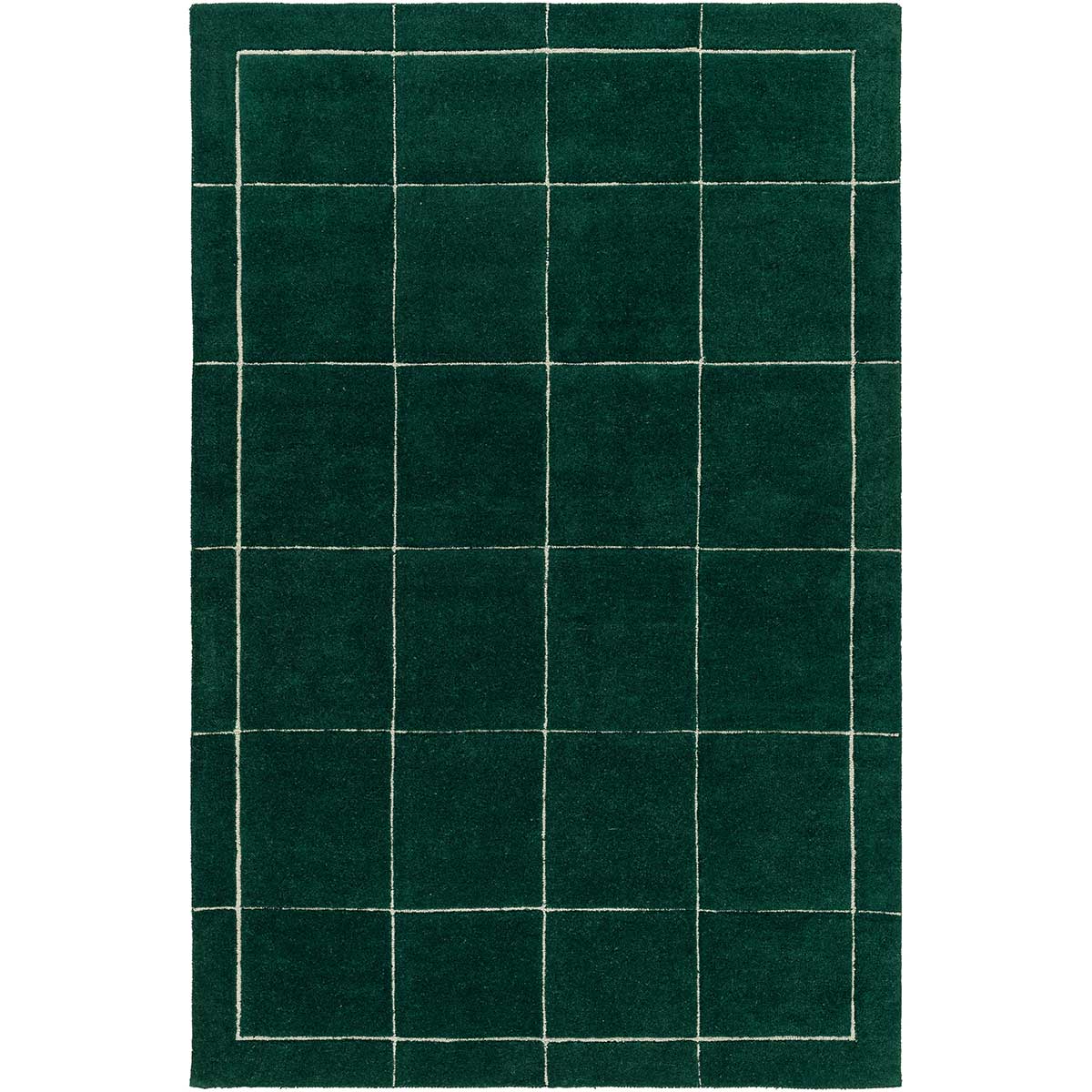 Premium Hand Tufted Green Viscose Rug – Cut Pile (Design Code HT-031) in Noida