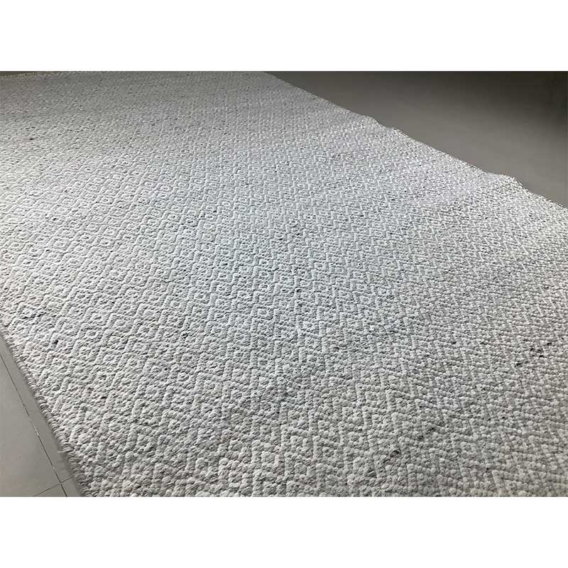 Grey Pet Cut Pile Hand Loom Rug 12mm (Design MD-002) in Noida