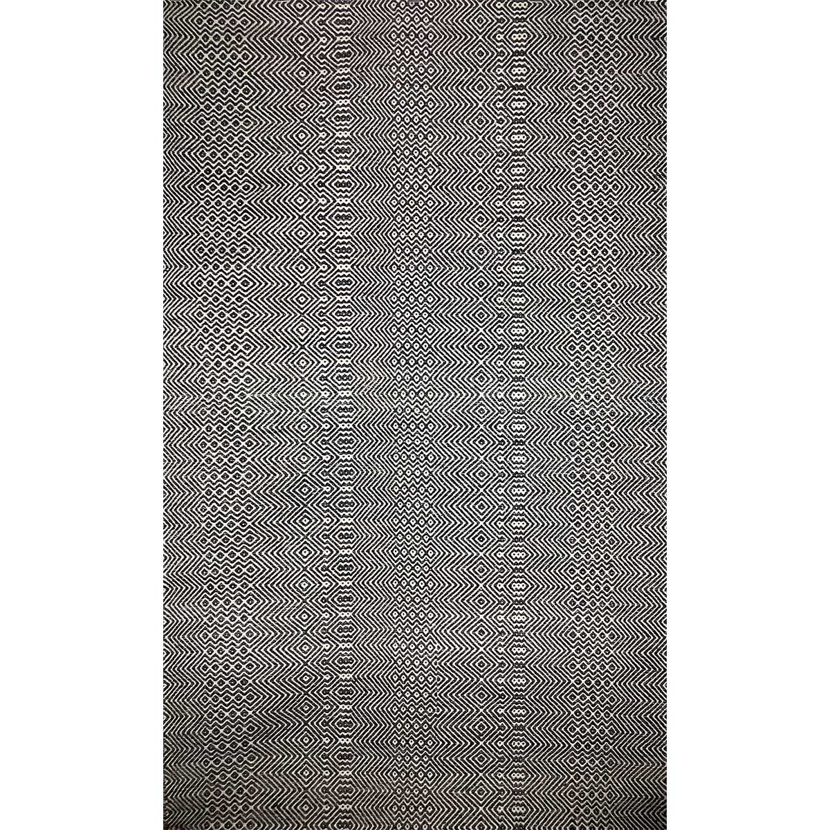 Premium Hand Woven Pet Rug Coal Color Flat Weave Timeless and Durable (Design MD-003) in Belgium