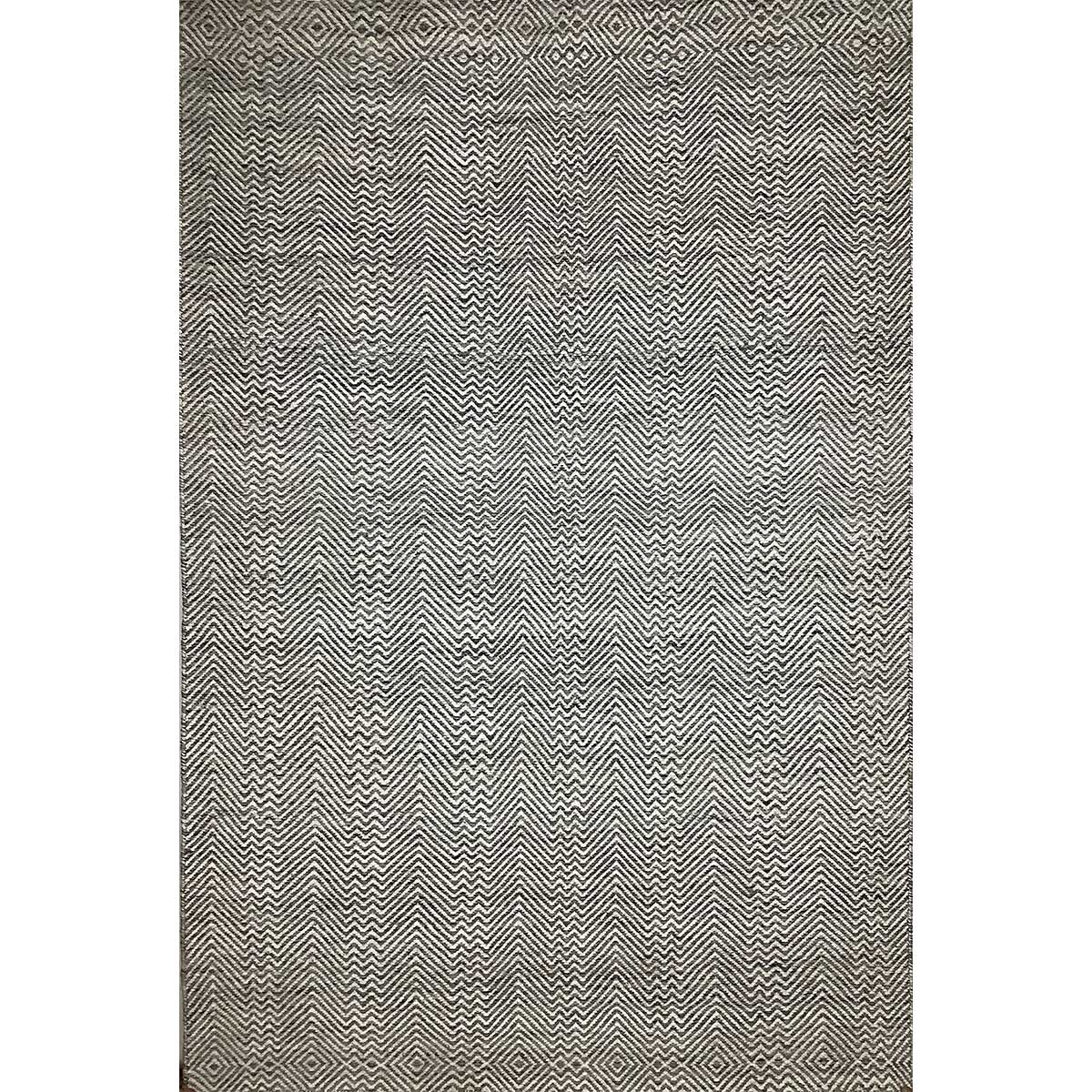 Premium Hand Woven Pet Rug Grey Color Flat Weave Timeless and Durable (Design MD-006) in Birmingham