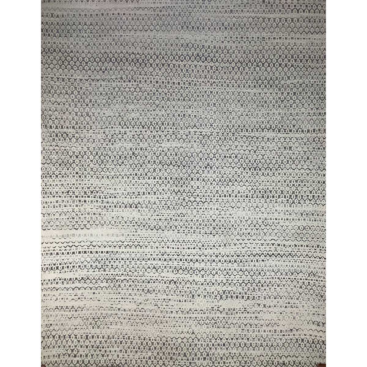 Premium Hand Woven Pet Rug Silver Color Flat Weave Timeless and Durable (Design MD-008) in Belgium