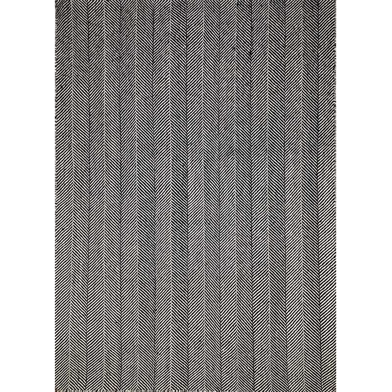 Hand Loom Pet White Black Cut Pile Rug 12mm (Design MD-011) in Noida