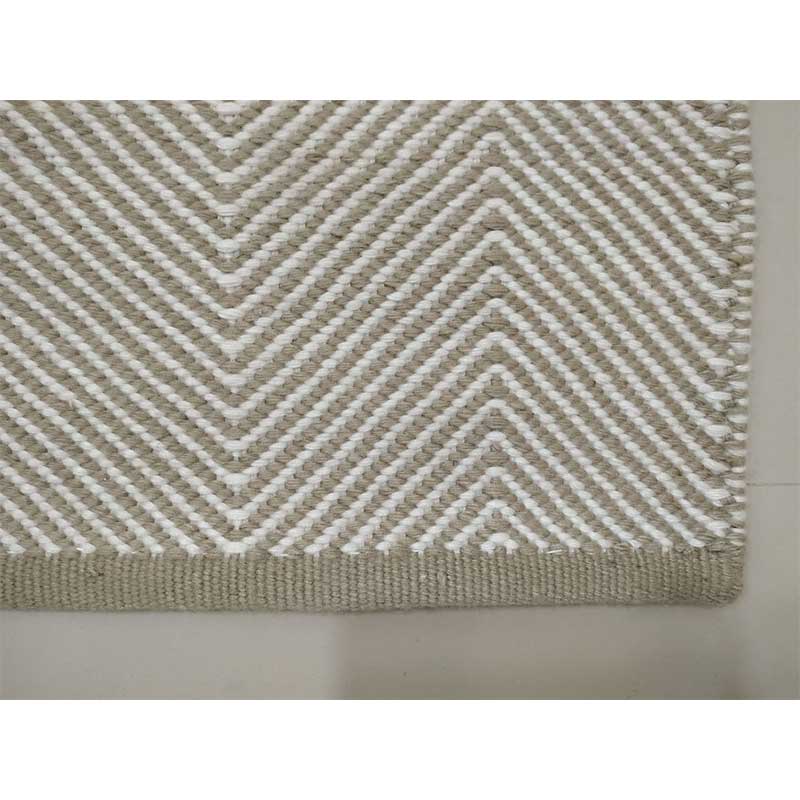 Hand Loom Ivory Beige Pet Rug Cut Pile 12mm Pile Height (Design MD-013) in Noida