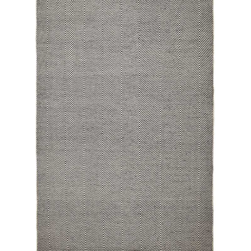 Pet Black White Cut Pile Hand Loom Rug 12mm (Design MD-014) in Noida