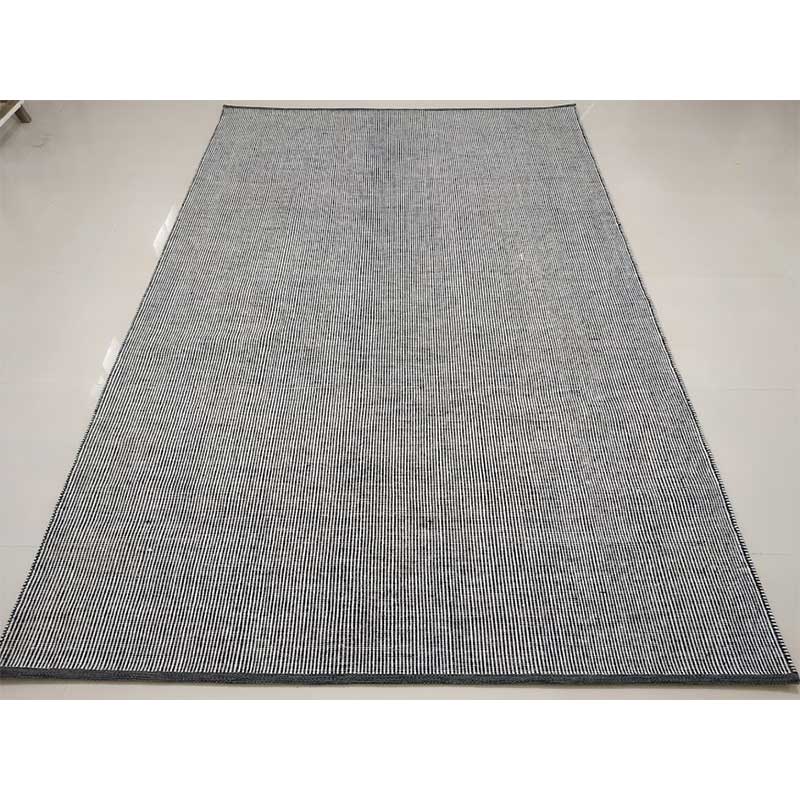 Black White Pet Cut Pile Hand Loom Rug 12mm (Design MD-016) in Noida