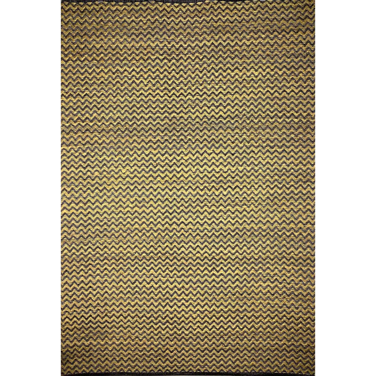 Hand Woven Jute Rug Gold Color Flat Weave Durable and Stylish (Design NL-008) in Birmingham