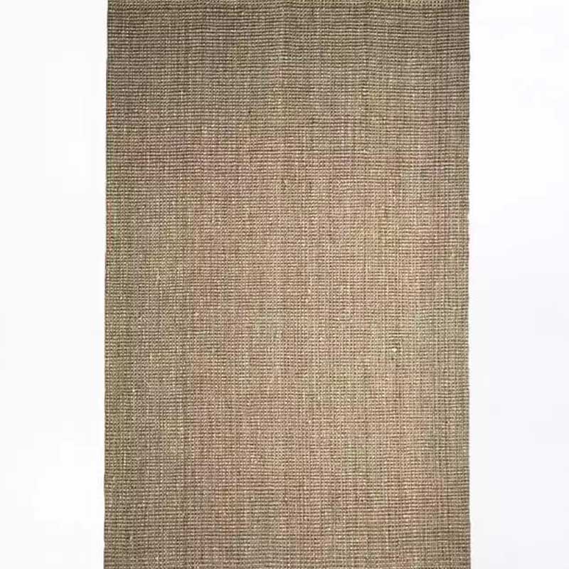 Brown Wool Flat Weave Hand Woven Rug (Design NL-021) in Noida