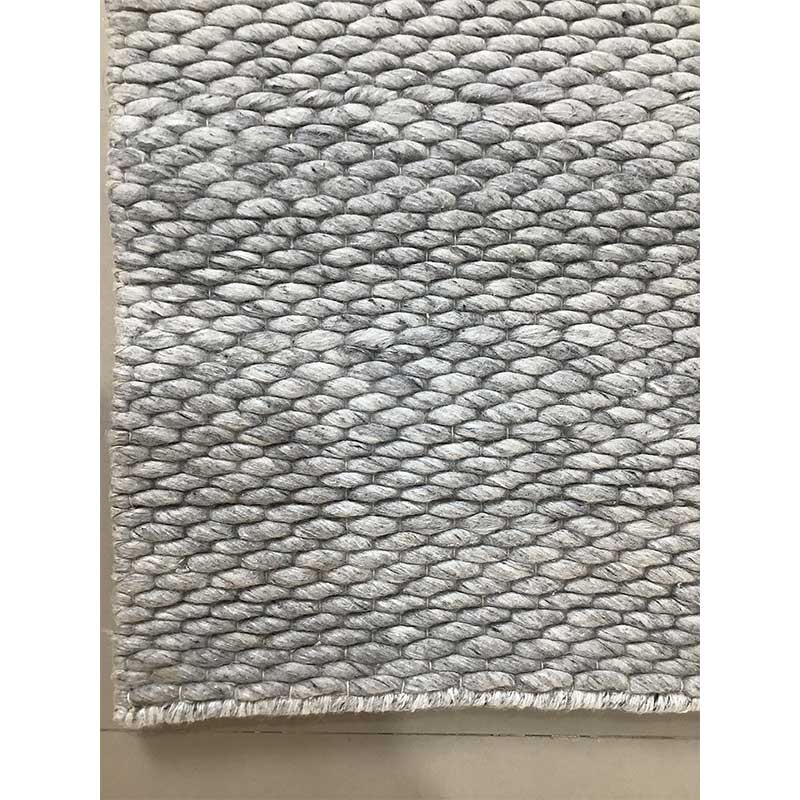 Handwoven Grey Wool Flat-Weave Rug – Premium Quality (Design Code - OD-001) in Birmingham