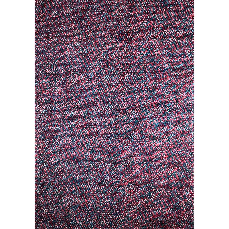 Hand-Woven Wool Rug in Red and Green – Flat Weave Style (Design Code OD-016) in Birmingham