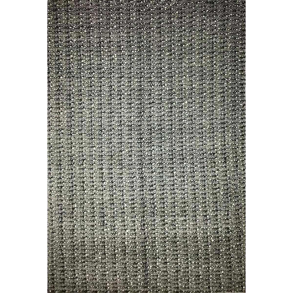 Premium Hand Woven Wool Rug Grey Green Color Cut Pattern 12mm Pile Height Timeless and Durable (Design OD-024) in Birmingham