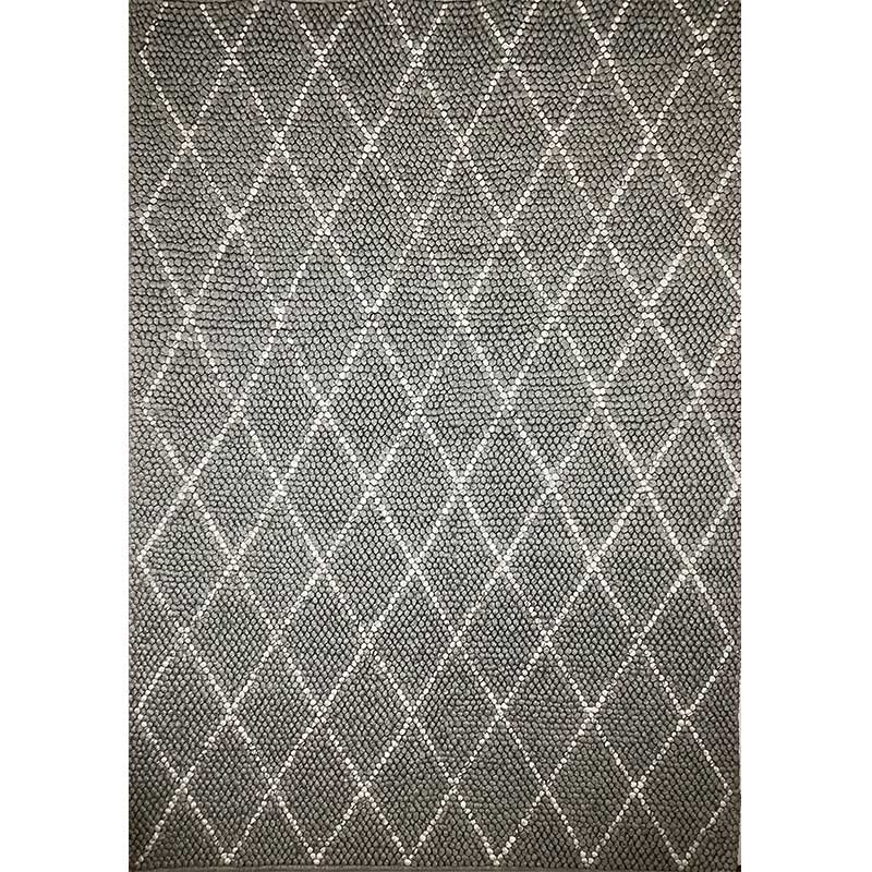 Flat Weave Wool Rug – Hand-Woven Dusk Grey (Design Code OD-030) in Birmingham