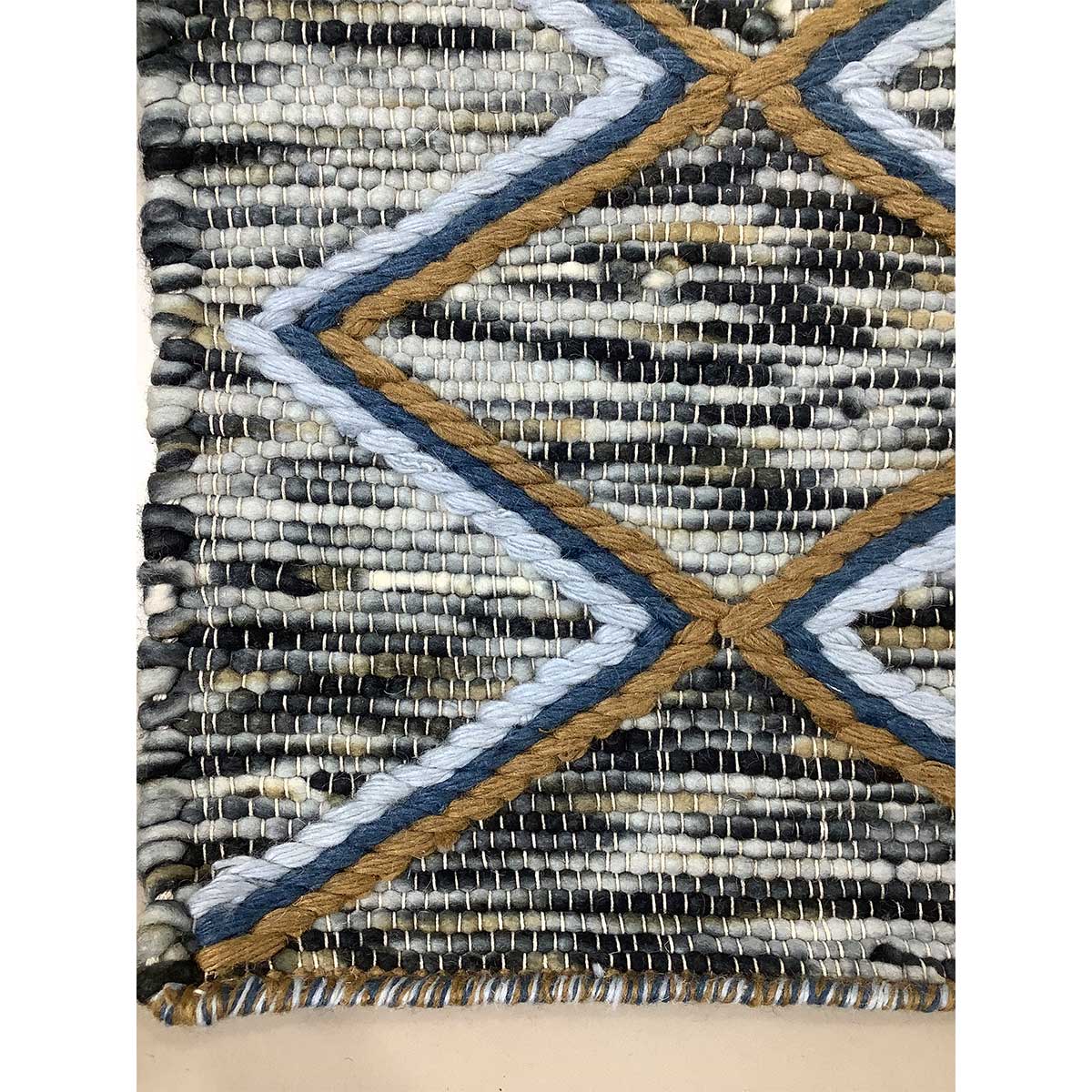 Premium Hand Woven Wool Rug Multy Color Flat Weave Timeless and Durable (Design OD-032) in Birmingham