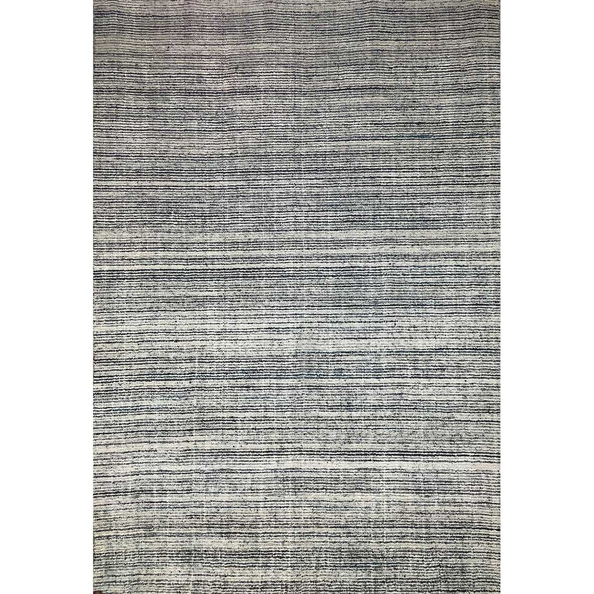 Silver Aqua Hand Loom Viscose Rug 10mm Pile Height Loop Cut Pattern (Design TX-007) in Norway