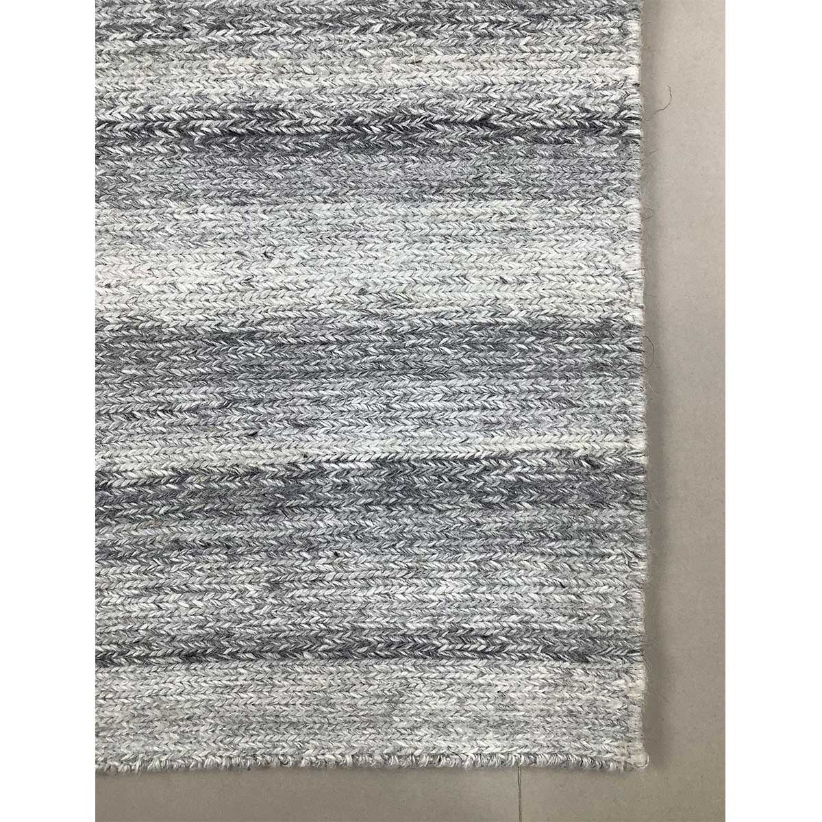 Hand-Knotted Silver Plain Wool Rug – (Design Code TX-009) in Croatia