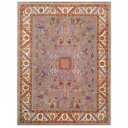 Aqua Hand-Knotted Persian Wool Rug – Premium (Design Code HKC-024) Manufacturers, Suppliers, Exporters in Malaysia