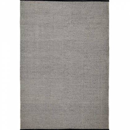 Classic Black and White Wool Rug – Handwoven Flat Weave Design (MD-014) Manufacturers, Suppliers, Exporters in Birmingham