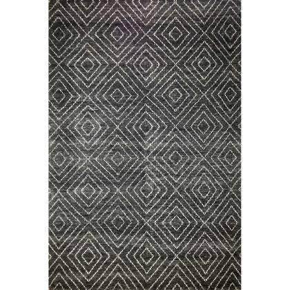 Coal Geometric Hand-Knotted Wool Rug – Luxury (Design Code TX-008) Manufacturers, Suppliers, Exporters in Croatia