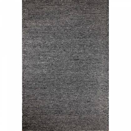 Coal Silver Basic Pattern Wool Rug Flat Weave Hand Woven (Design FL-033) Manufacturers, Suppliers, Exporters in London