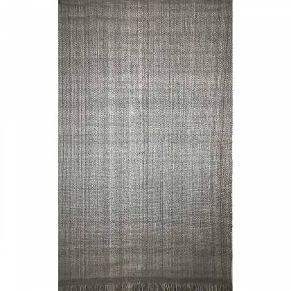 Flat Weave Wool Rug Lines Pattern Dark Grey Color Hand Woven (Design FL-018) Manufacturers, Suppliers, Exporters in London