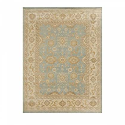 Hand-Knotted Aqua Persian Wool Rug – (Design Code HKC-028) Manufacturers, Suppliers, Exporters in Malaysia