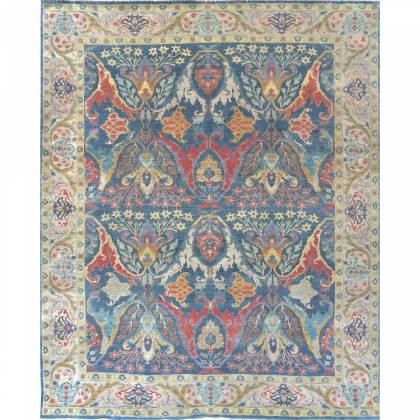 Hand-Knotted Blue Persian Wool Rug – Luxurious (Design Code - HKC-013) Manufacturers, Suppliers, Exporters in Birmingham