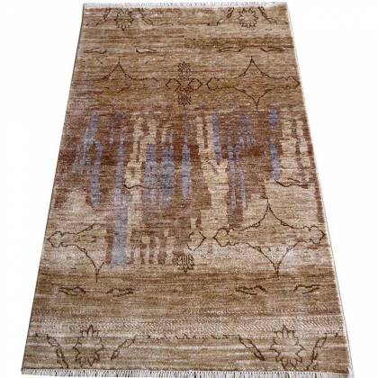 Hand-Knotted Brown Wool Rug – Persian Design (Design Code M-21) Manufacturers, Suppliers, Exporters in Birmingham