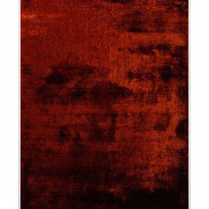 Hand Loom Viscose Rug Cut Pile Pattern Rust Color 12mm Pile Height (Design LK-106) Manufacturers, Suppliers, Exporters in Norway