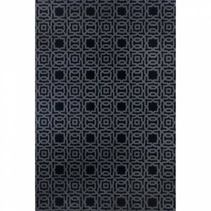 Hand-Tufted Black Wool Rug – Loop Texture (Design Code 278) Manufacturers, Suppliers, Exporters in Belgium