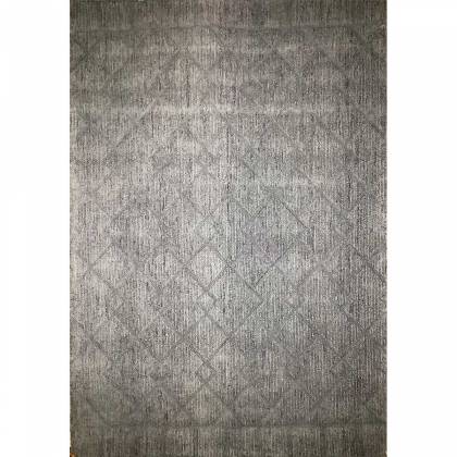 Hand-Tufted Ebony Wool Rug with Loop Pattern (Design Code HT-003) Manufacturers, Suppliers, Exporters in Noida