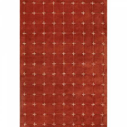 Hand Tufted Red Viscose Rug with Cut Pile – (Design Code HT-030) Manufacturers, Suppliers, Exporters in Noida