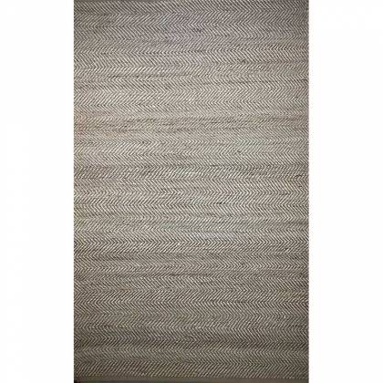 Hand Woven Brown Grey Wool Rug Flat Weave Construction (Design NL-009) Manufacturers, Suppliers, Exporters in Noida