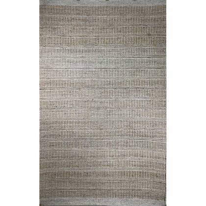 Hand Woven Grey Brown Flat Weave Wool Rug (Design NL-016) Manufacturers, Suppliers, Exporters in Noida