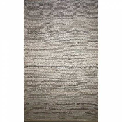 Hand Woven Grey Wool Rug Flat Weave Construction (Design NL-004) Manufacturers, Suppliers, Exporters in Noida