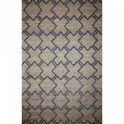 Hand Woven Jute Wool Rug Natural and Coal Color Flat Pile Durable and Stylish (Design NL-001) Manufacturers, Suppliers, Exporters in Birmingham