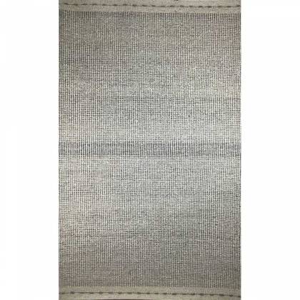 Hand Woven Wool Rug Lines Pattern Flat Weave Grey Ivory Color (Design FL-030) Manufacturers, Suppliers, Exporters in London