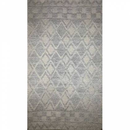 Hand-Woven Wool Rug in Grey – Flat Weave Style (Design Code OD-033) Manufacturers, Suppliers, Exporters in Birmingham