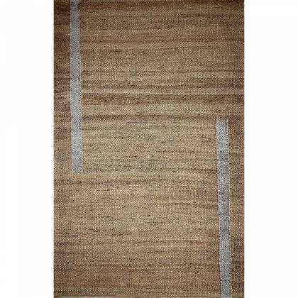 Natural Silver Color Hand Woven Jute Rug Flat Weave Construction Elegant and Durable (Design NL-012) Manufacturers, Suppliers, Exporters in Belgium