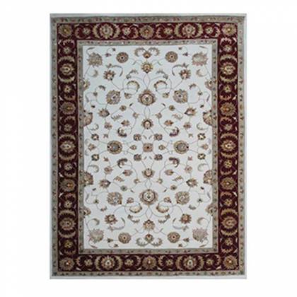 Premium Hand-Knotted Ivory and Rust Persian Wool Rug – (Design Code HKC-036) Manufacturers, Suppliers, Exporters in Birmingham