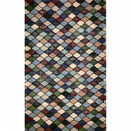 Premium Hand-Tufted Wool Rug with Zero Pile Pattern in Multicolor (Design Code HT-005) Manufacturers, Suppliers, Exporters in Birmingham