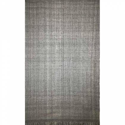 Premium Hand Woven Wool Rug White Black Color Flat Weave Timeless and Durable (Design FL-018) Manufacturers, Suppliers, Exporters in Noida