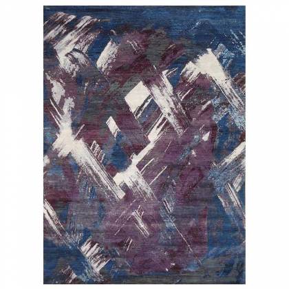 Purple Rust Wool Rug – Hand-Knotted Persian Pattern (Design Code QN-20) Manufacturers, Suppliers, Exporters in Noida