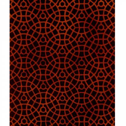 Red and Black Wool Rug – Hand-Tufted, Loop Pattern (Design Code 270) Manufacturers, Suppliers, Exporters in Birmingham