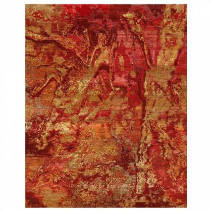 Red and Yellow Persian Wool Rug – Hand Knotted (Design Code QN-29) Manufacturers, Suppliers, Exporters in Noida