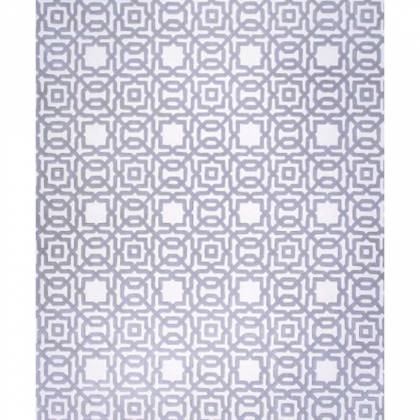 Sky Blue Wool Rug – Hand-Tufted, Loop Pattern (Design Code 279) Manufacturers, Suppliers, Exporters in Noida