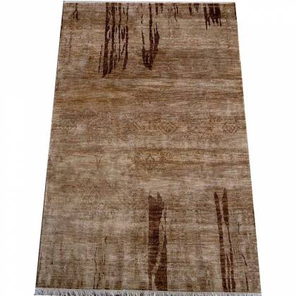 Soil Brown Wool Rug – Hand-Knotted Persian Pattern (Design Code M-22) Manufacturers, Suppliers, Exporters in Birmingham