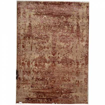 Soil Brown Wool Rug – Hand-Knotted Persian Pattern (Design Code M-8) Manufacturers, Suppliers, Exporters in Birmingham